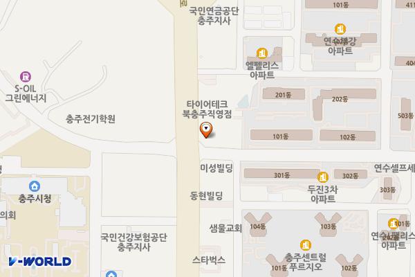르노삼성자동차동충주대리점 위치 지도 — 충청북도 충주시 연수로 1