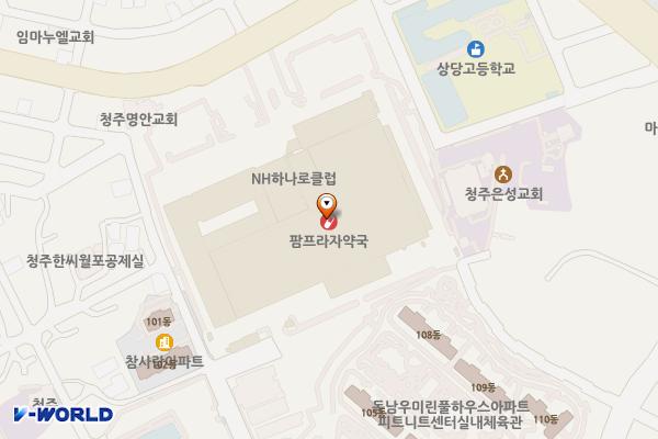 (주)농협충북유통 위치 지도 — 충청북도 청주시 상당구 무농정로 32