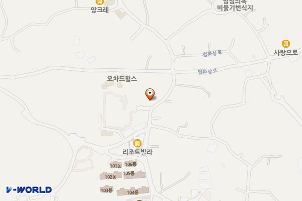 케이엔에이치 제주 위치 지도 — 제주특별자치도 서귀포시 법환로58번길 11