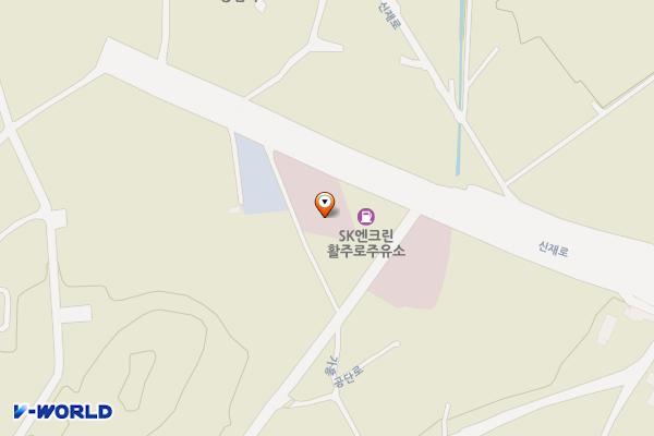 한숲 국화원 위치 지도 — 경상북도 영주시 신재로 167
