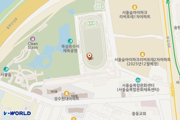 서울복합체육문화센터 위치 지도 — 서울특별시 성동구 왕십리로11길 19