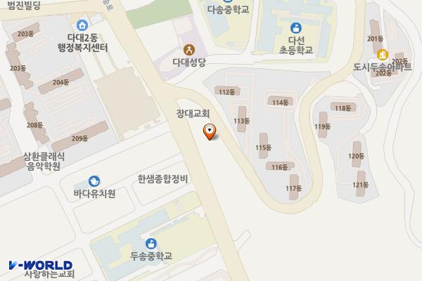 아이너 위치 지도 — 부산광역시 사하구 다송로 71