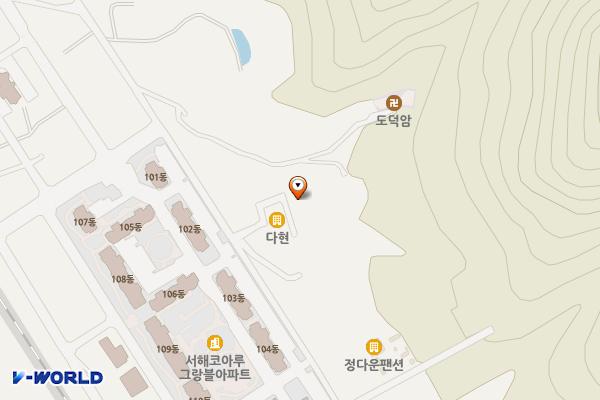 와일드키드민박 위치 지도 — 경상북도 경주시 도지3길 13-13