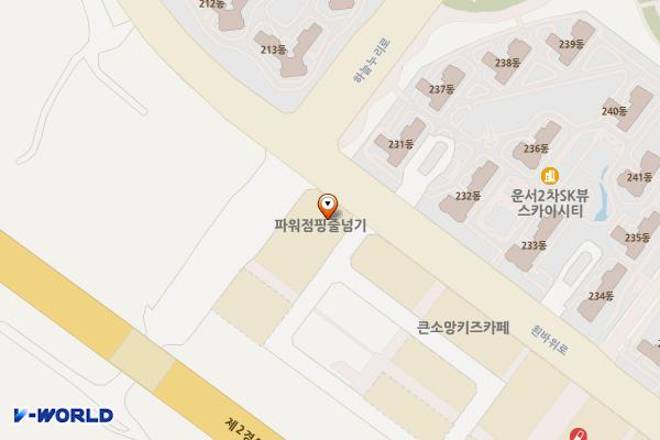 운남비전프라자 위치 지도 — 인천광역시 영종구 흰바위로 228