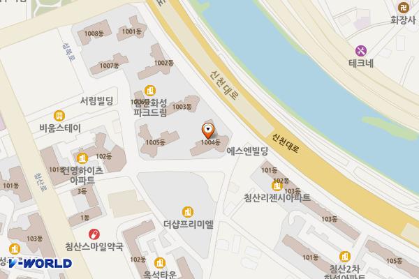 구리현대자동차공업사 위치 지도 — 경기도 구리시 아차산로 399