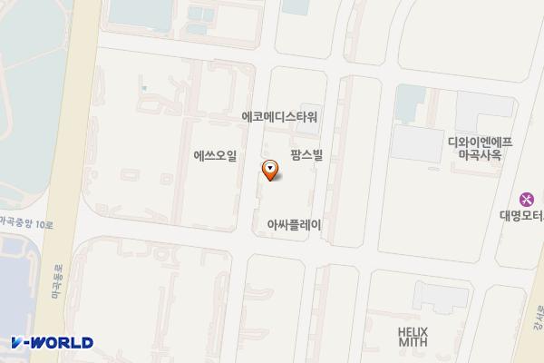 (주)월드튜브_서울 위치 지도 — 서울특별시 강서구 마곡중앙8로1길 36