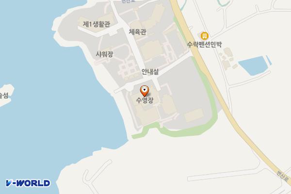 전라북도학생해양수련원 위치 지도 — 전북특별자치도 부안군 변산면 변산로 3318