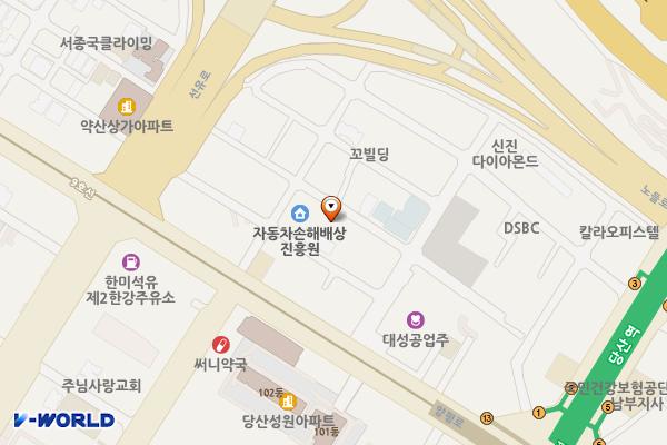 당산동 더클래스 한강 위치 지도 — 서울특별시 영등포구 선유로54길 14