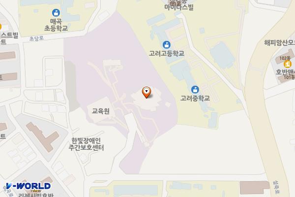대한예수교침례회 광주교회 위치 지도 — 전남광주통합특별시 북구 설죽로355번길 32-10