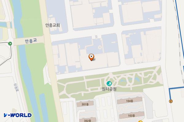 동두천일반산업단지 내 위치 지도 — 경기도 동두천시 강변로702번길 30