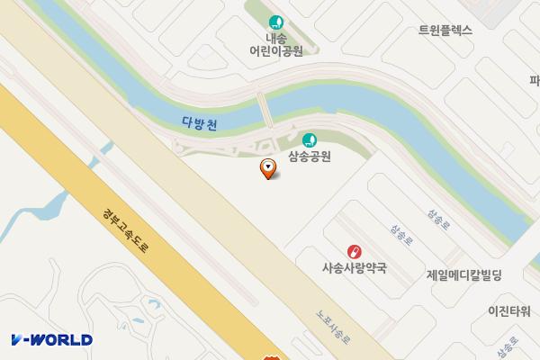 지마트 사송점 위치 지도 — 경상남도 양산시 동면 삼송로 148