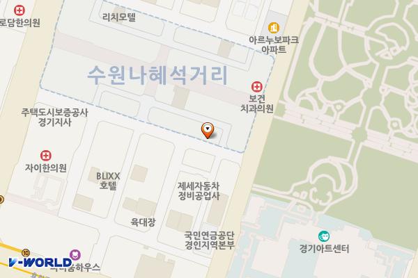 인계동 만땅 충전소 위치 지도 — 경기도 수원시 팔달구 권광로180번길 49