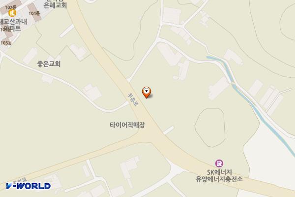 유양동 전기차 충전 휴게소 위치 지도 — 경기도 양주시 부흥로 1191