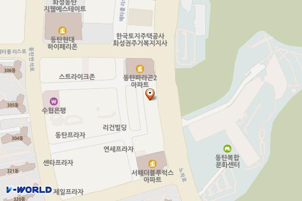 디엠(돌모루)프라자 위치 지도 — 경기도 화성시 노작로 147
