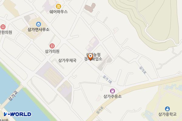 합천삼가면주민고객어울림센터 위치 지도 — 경상남도 합천군 삼가면 삼가1로 101