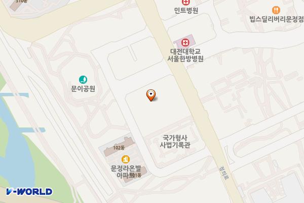 서울 법무부 외국인 청_지상 위치 지도 — 서울특별시 송파구 정의로 55