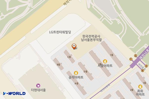 남서울직할 위치 지도 — 서울특별시 영등포구 여의동로7길 5