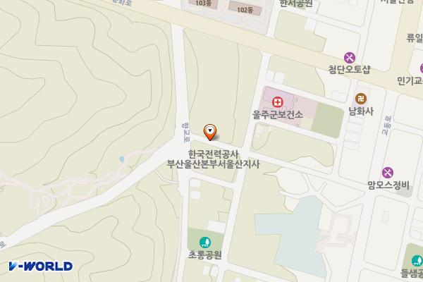 서울산지사 위치 지도 — 울산광역시 울주군 삼남면 향교로 112