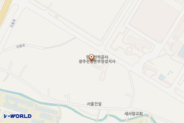 장성지사 위치 지도 — 전남광주통합특별시 장성군 장성읍 보해길 30