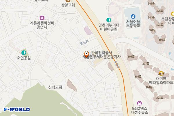 서대문은평지사 위치 지도 — 서울특별시 은평구 통일로 659