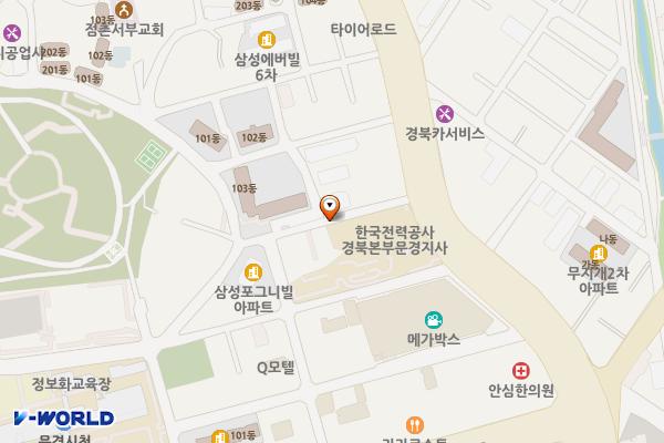 문경지사 위치 지도 — 경상북도 문경시 모전로 75