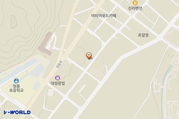 북면 제4 위치 지도 — 강원특별자치도 인제군 북면 원통리 715-2
