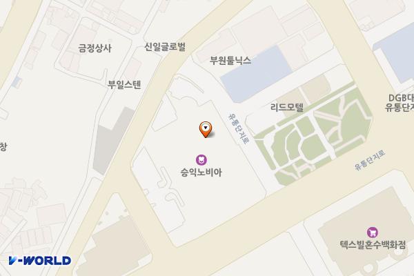 대구유통단지 전자관 위치 지도 — 대구광역시 북구 유통단지로 45