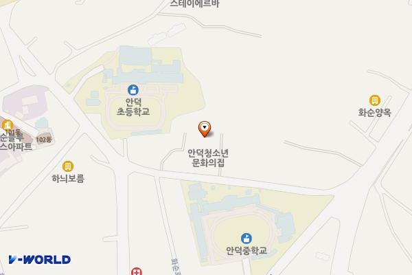 청소년 문화의 집 위치 지도 — 제주특별자치도 서귀포시 화순로 56번길 20