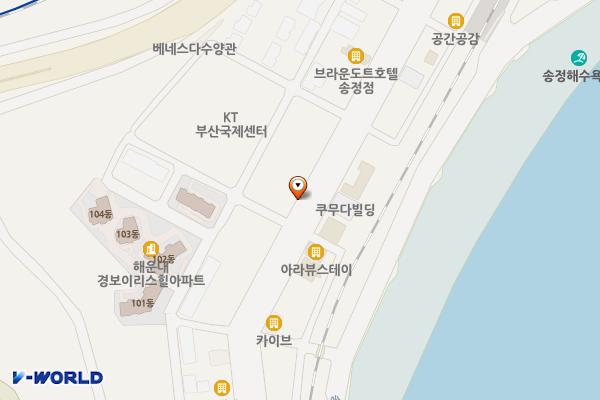 지상변압기일체형(송정KT앞 ) 위치 지도 — 부산광역시 해운대구 송정광어골로 42