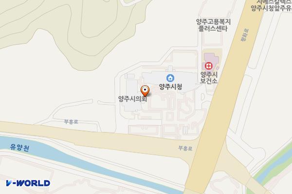 양주시청 위치 지도 — 경기도 양주시 부흥로 1533