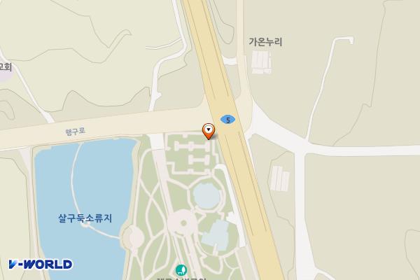 기후변화대응교육연구센터 위치 지도 — 강원특별자치도 원주시 행구동 1029