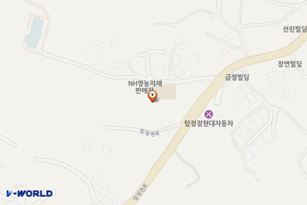 탕정농협 하나로마트 위치 지도 — 충청남도 아산시 탕정면로 201