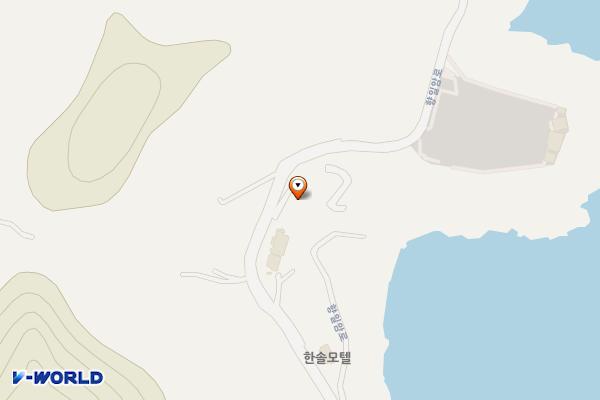 향일암 주차장 위치 지도 — 전남광주통합특별시 여수시 돌산읍 율림리 35