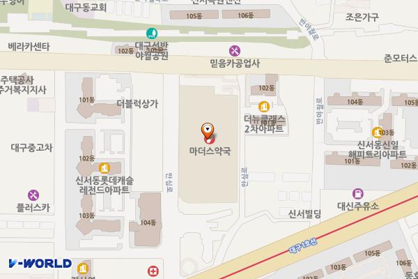 이마트 반야월점 위치 지도 — 대구광역시 동구 안심로 389-2