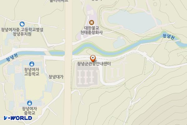 자하곡매표소 주차장 위치 지도 — 경상남도 창녕군 창녕읍 자하곡길 10 (자하곡매표소)