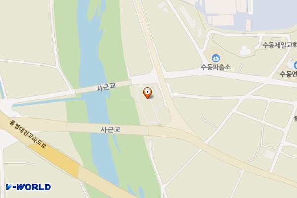 수동공영주차장 위치 지도 — 경상남도 함양군 수동면 수동1길 171