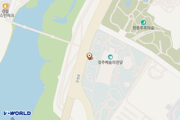 경주 예술의 전당 위치 지도 — 경상북도 경주시 황성동 988