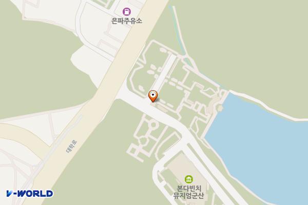 은파호수공원 위치 지도 — 전북특별자치도 군산시 은파순환길 9(나운동)