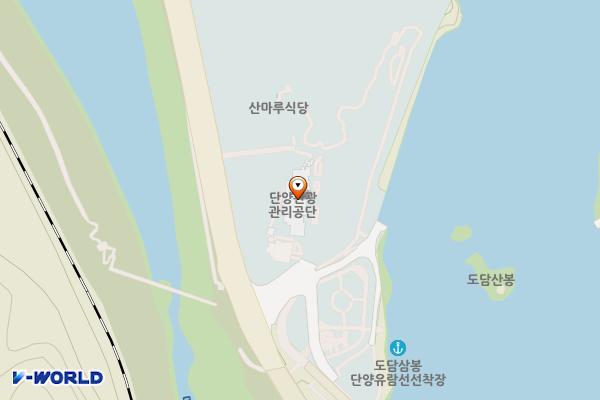 도담삼봉 위치 지도 — 충청북도 단양군 매포읍 삼봉로 644-13