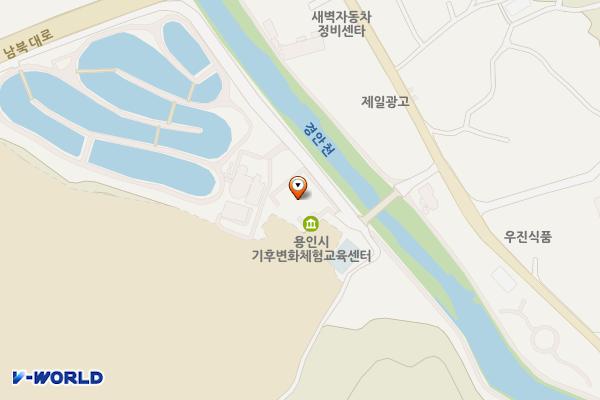 기후변화체험센터 위치 지도 — 경기도 용인시 처인구 동부로 162번길 14
