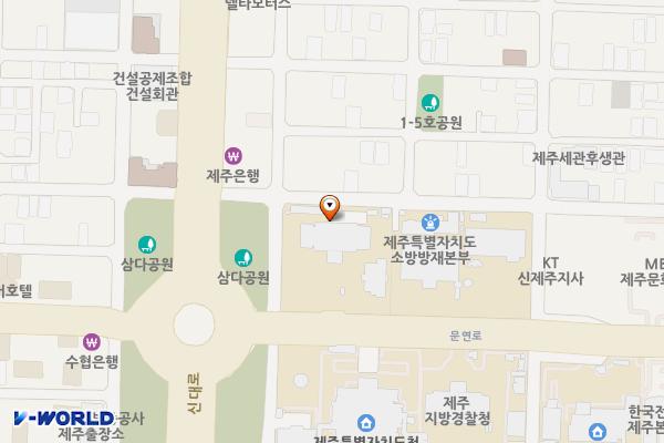 제주도교육청 위치 지도 — 제주특별자치도 제주시 연동 311-46