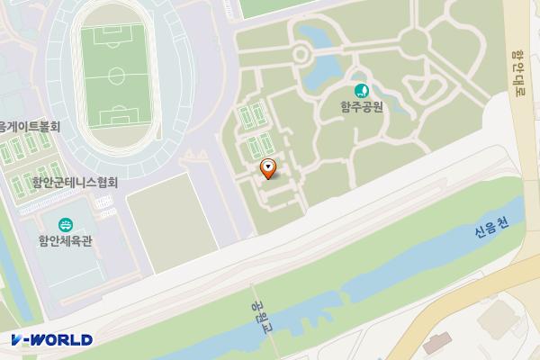 함안공설운동장 위치 지도 — 경상남도 함안군 가야읍 도항리 264-21