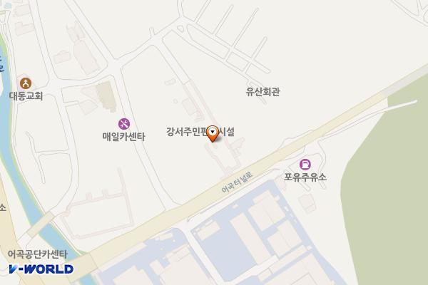 강서주민편익시설 위치 지도 — 경상남도 양산시 어곡동 139-2