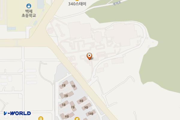 국립부여박물관 위치 지도 — 충청남도 부여군 부여읍 동남리 산 16-1