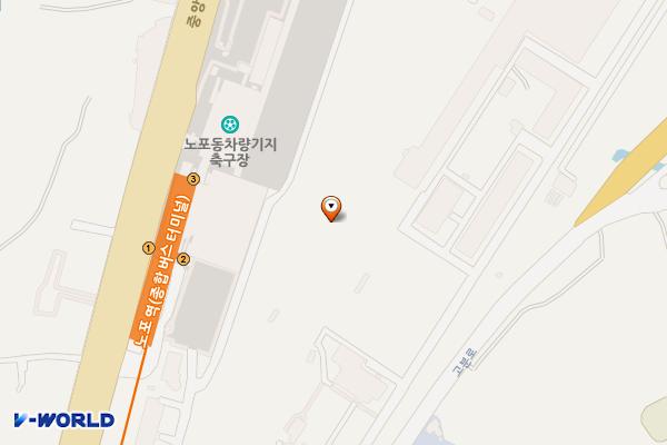 부산종합버스터미널 주차장 위치 지도 — 부산광역시 금정구 노포동 133