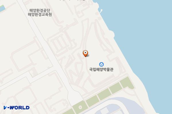 국립 해양박물관 위치 지도 — 부산광역시 영도구 동삼동 1156