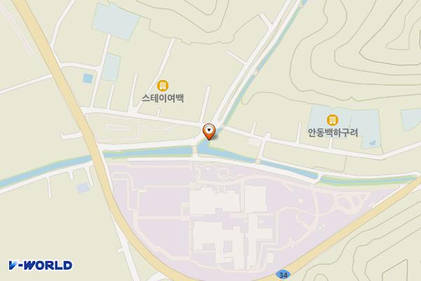 경상북도 독립운동기념관 위치 지도 — 경상북도 안동시 임하면 천전리 1084-6