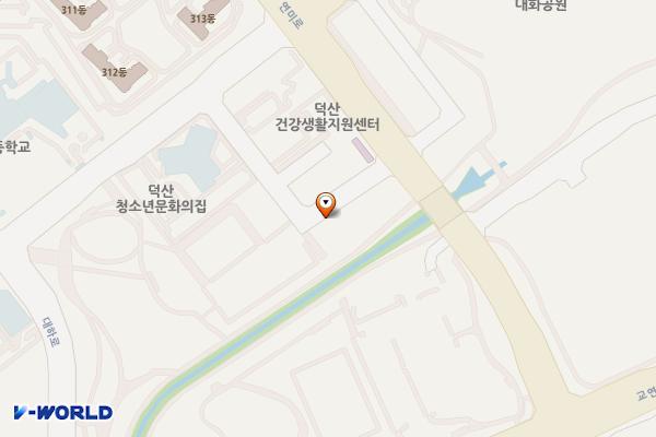 덕산혁신 도시출장소 위치 지도 — 충청북도 진천군 덕산면 연미로 29