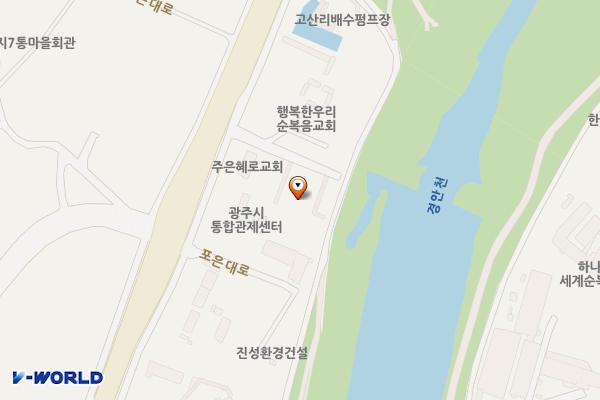 광주시 차량등록사업소 위치 지도 — 경기도 광주시 포은대로 692-6