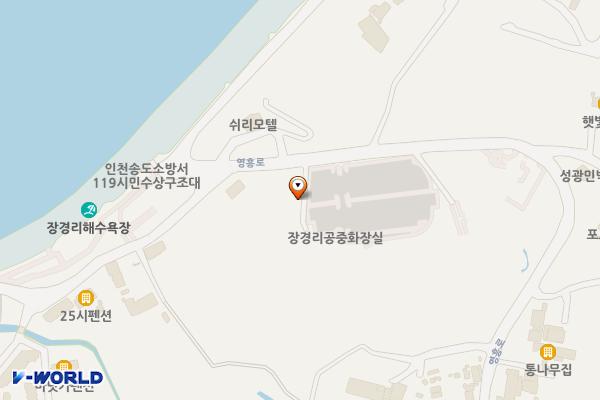 장경리공영주차장 위치 지도 — 인천광역시 옹진군 영흥면 영흥로 741
